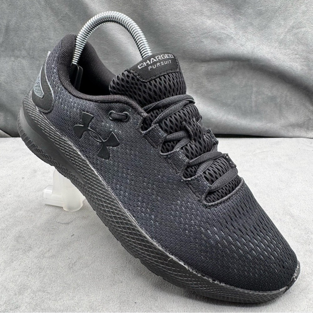 Under Armour Charged‎ Pursuit 2 Women’s Running Shoes Size 8 Triple Black